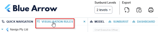 blue-arrow-visualisation-rules-interface